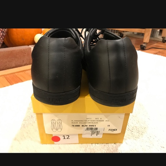 Black Fendi sneakers - Picture 4 of 6
